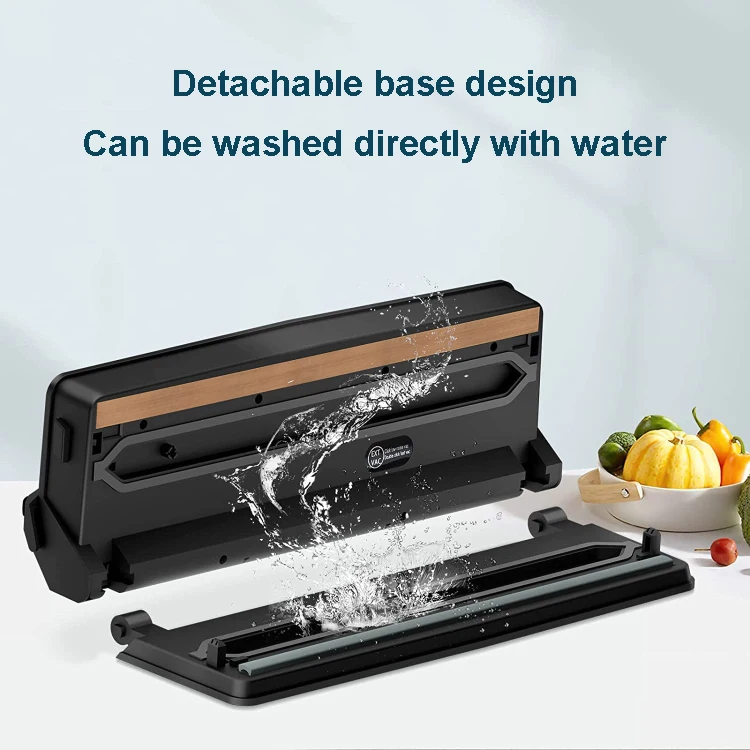 Wallepac High quality vacuum mini commercial portable household fresh meat food plastic bag vacuum sealer machine