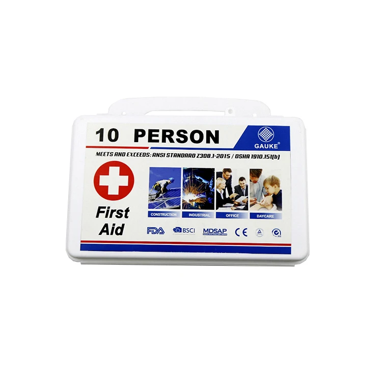 ANSI OSHA 5 persons First aid kit box for workplace,home,industrial