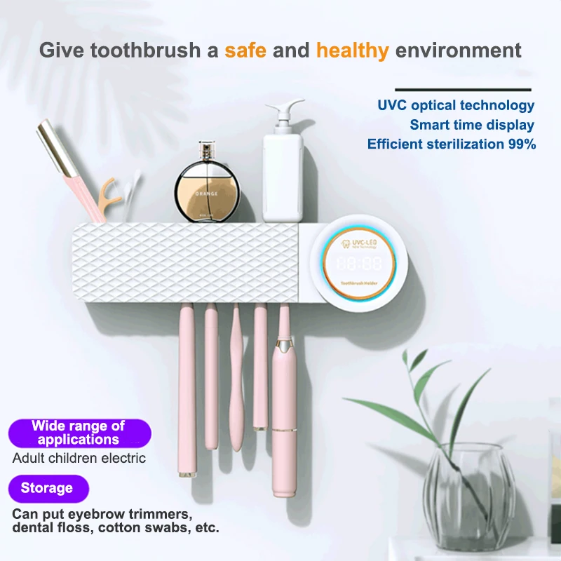 Upgraded Version Of Sterilization And Drying Integrated Toothbrush Sterilizer Intelligent Toothbrush Sterilization Box