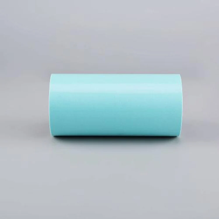 
60g 80g 100g 120gsm silicone coated blue color glassine release paper liner jumbo for sticker 