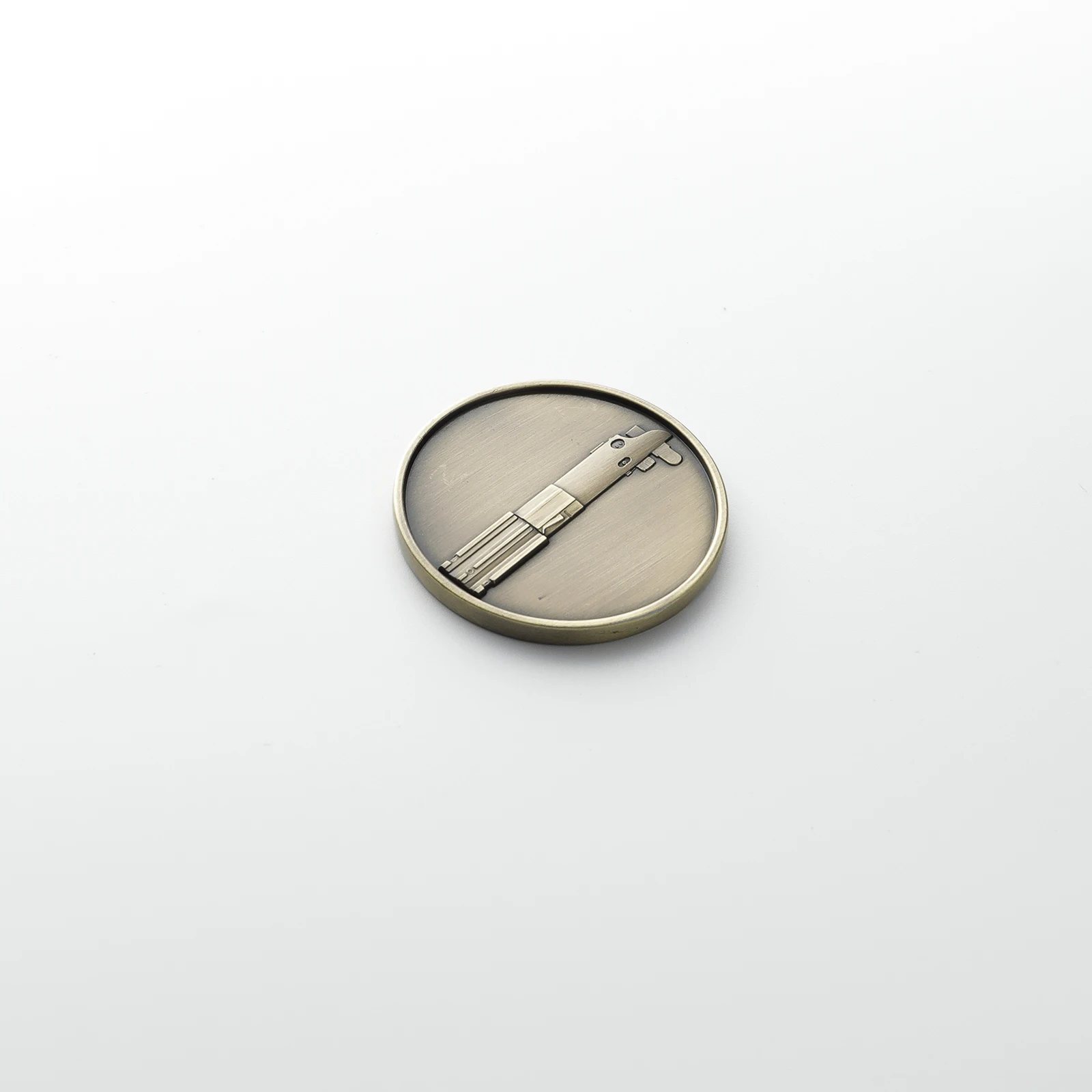 Lgt Saberstudio saber wholesale commemorative coins in Star the Wars Toy high quality 4.5 cm in diameter and 0.4 cm in thickness