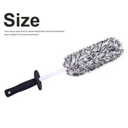 brushdepot microfiber wheel cleaning brush for car wheel rim cleaning and car interior dust remove