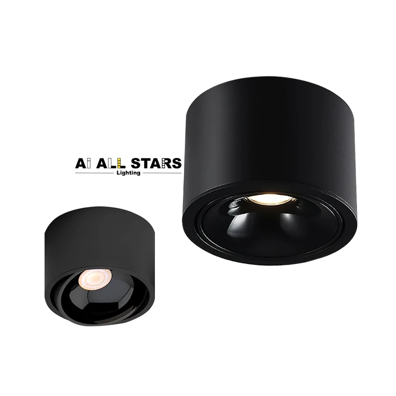 Factory Price Surface Downlight LED Home Office Down Light Anti-glare Spotlights Adjustable Led Surface Downlight Led Downlight