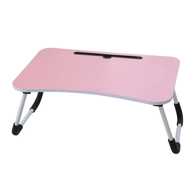 
Sale Laptop Table for Bed Folding Breakfast Tray Portable Mini Picnic Desk Storage Space Laptop Table 