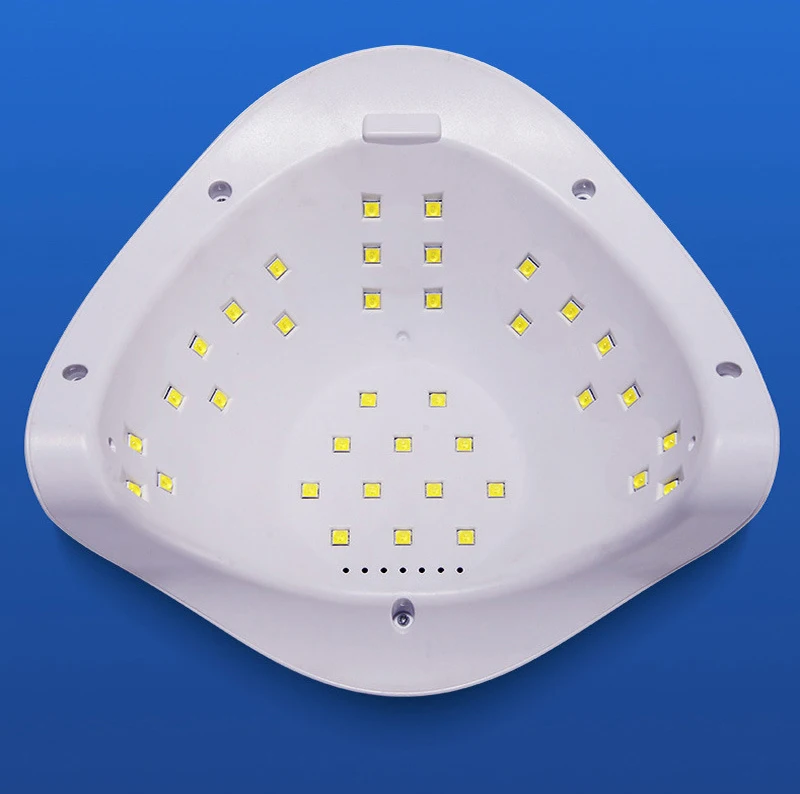 120W SUN5X плюс светодиодная УФ-лампа для маникюра гель ногтей сушилка Профессиональная с ЖК-дисплеем