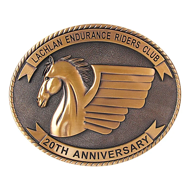 Supplier Promotional Personalized Custom Mens Western Cowboy Belt Buckle Logo Luxury Reusable