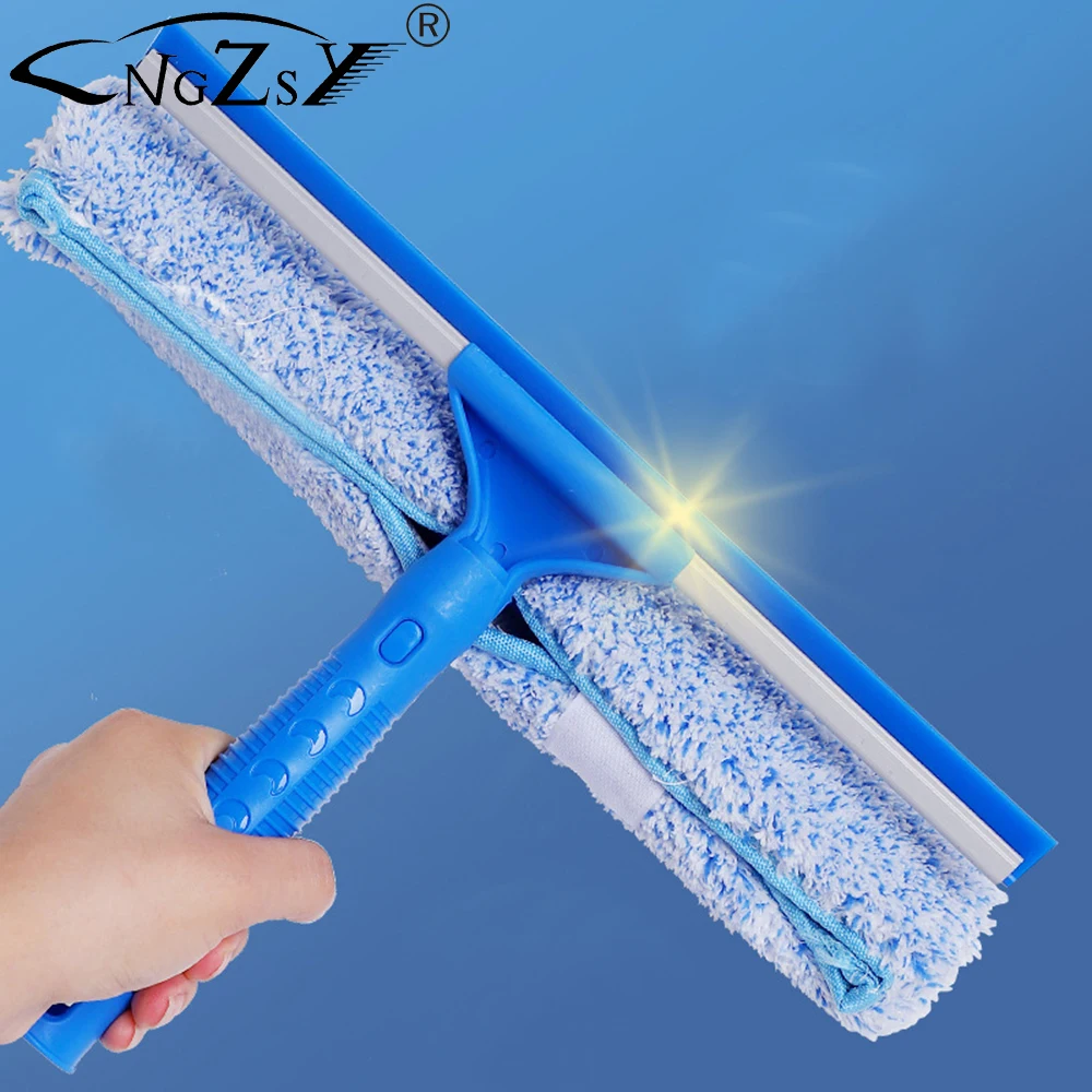 Household Cleaning Tools Accessories Glass Window Cleaning Tool Microfiber Window Cleaning Washer Kit C16