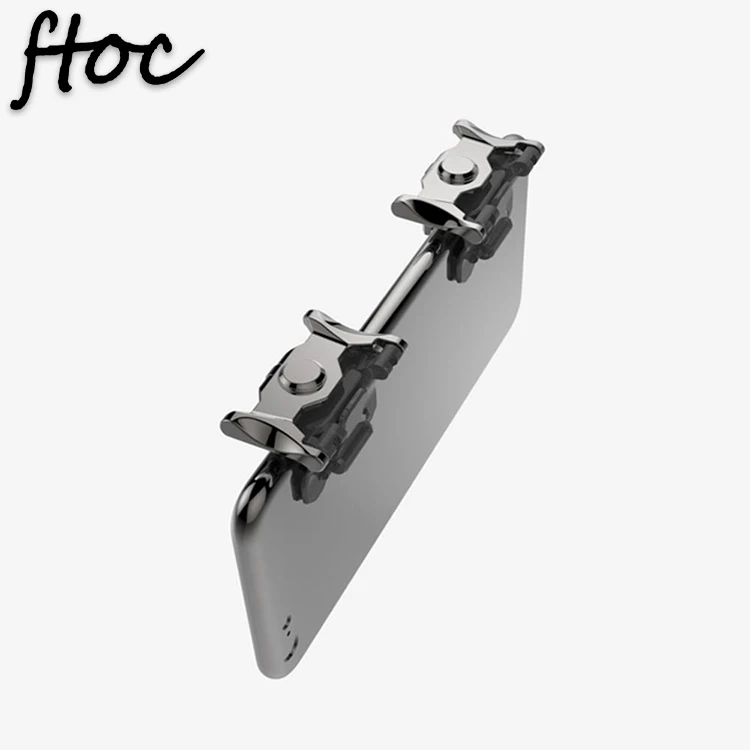 L1R1 Mobile Gaming Fire Button Aim Key Trigger Clicker Mobile Game Shooter Controller Trigger Button For Mobiles