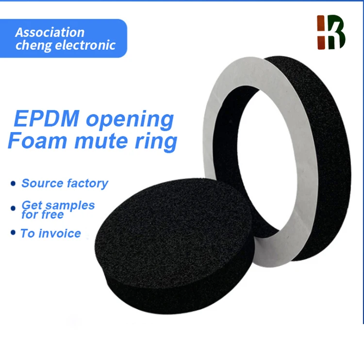 EPDM foam board rubber ring Waterproof thermal insulation shock absorption board sound insulation board