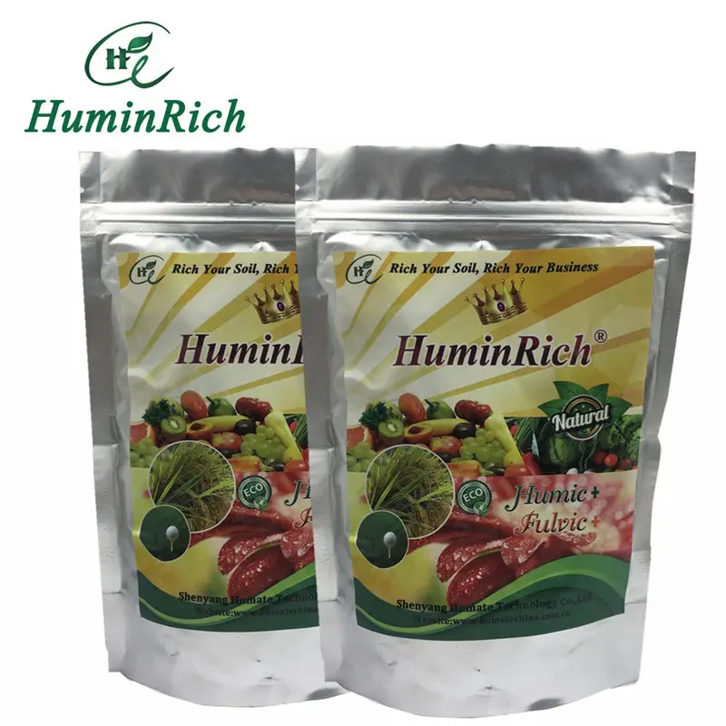  Huminrich Huplus SH9010 100% растворимое органическое удобрение фулват калия K2O 8% 10% 12% 14% предотвращает флокуляцию стимулирует