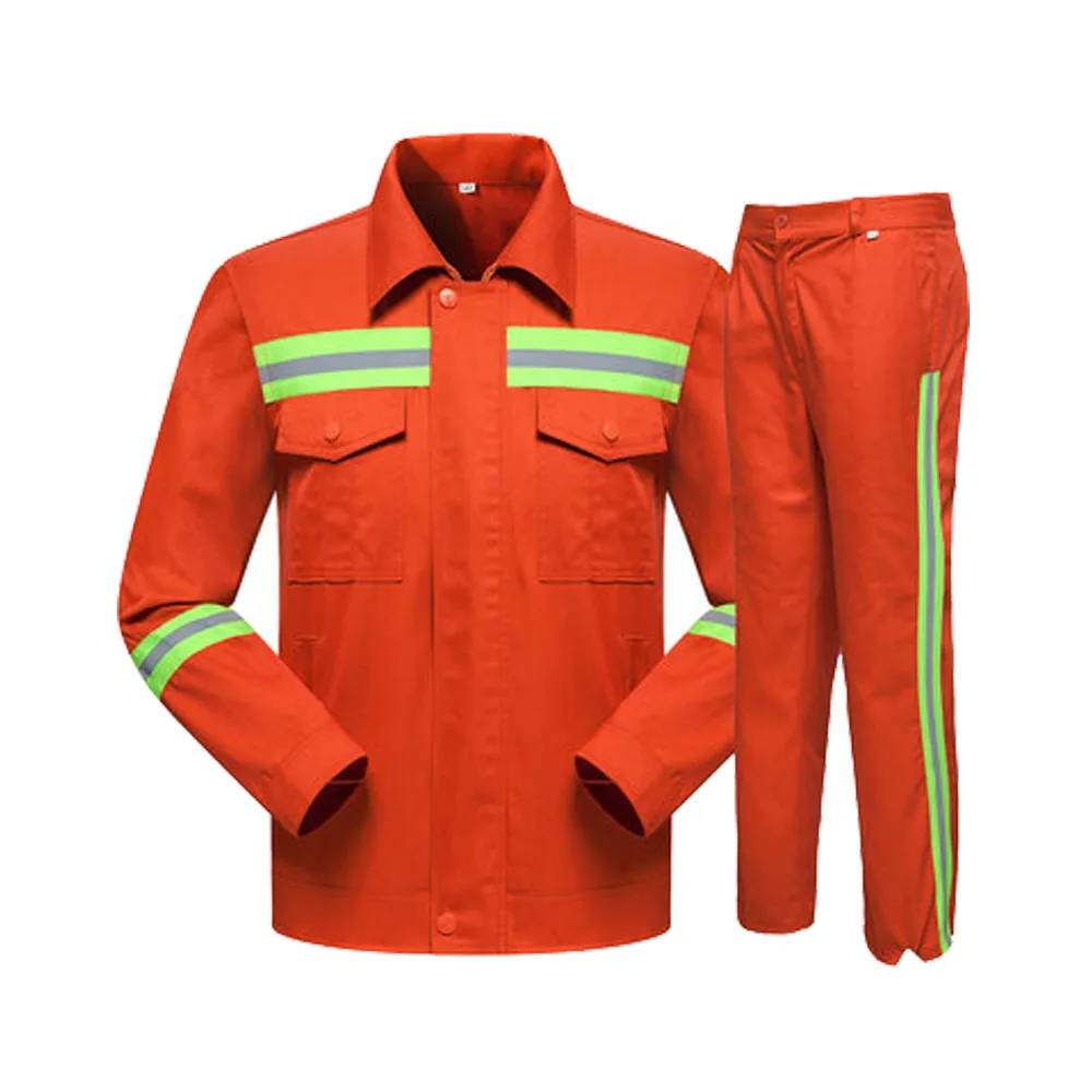 Custom Industrial Factory Worker Welding Work Suit Mechanic Worker Uniform Adults Safety Protective Work Clothes Workwear
