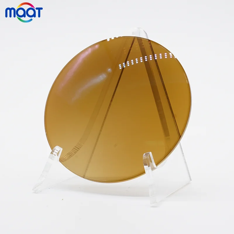 maat comfortable 1.56 HMC photo brown photochromic stock resin lenses
