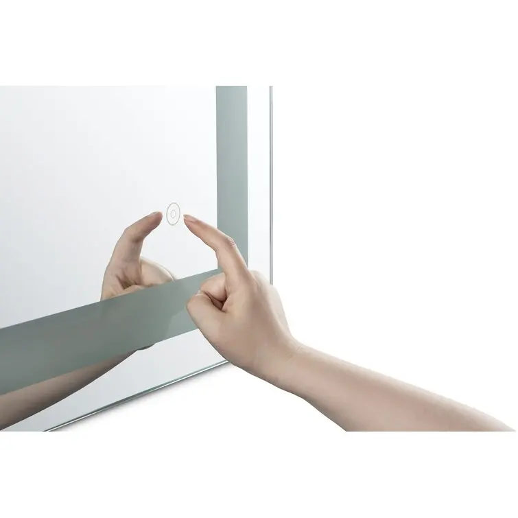 Wholesale Touch Smart Hotel Bathroom Vanity makeup mirror with led lights