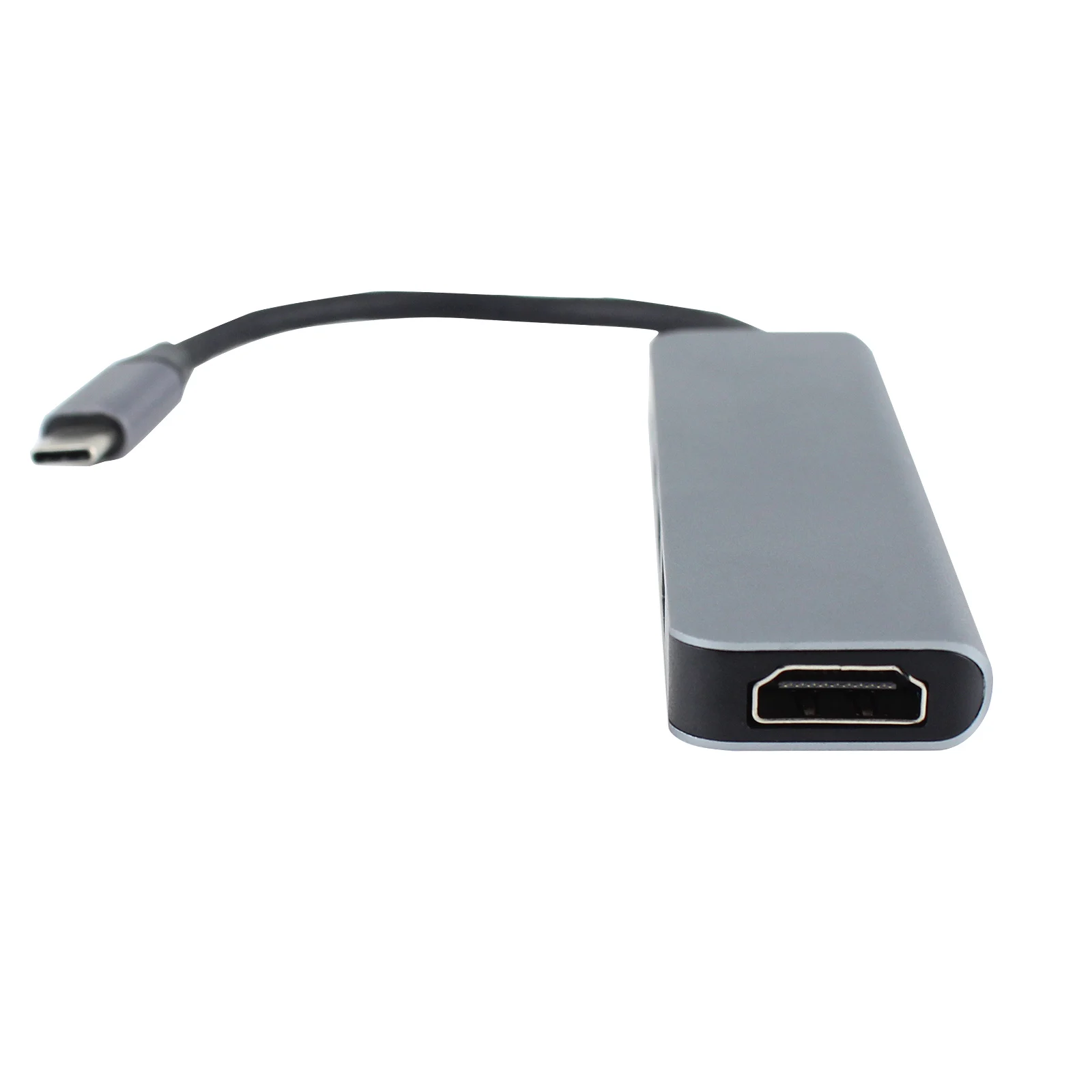 5 In 1 Macbook type c hub to 3.0 2.0 usb por hdmi 4K PD Charging usb c hub 5 in 1 Multifunction poweredusb type c hub Adapter