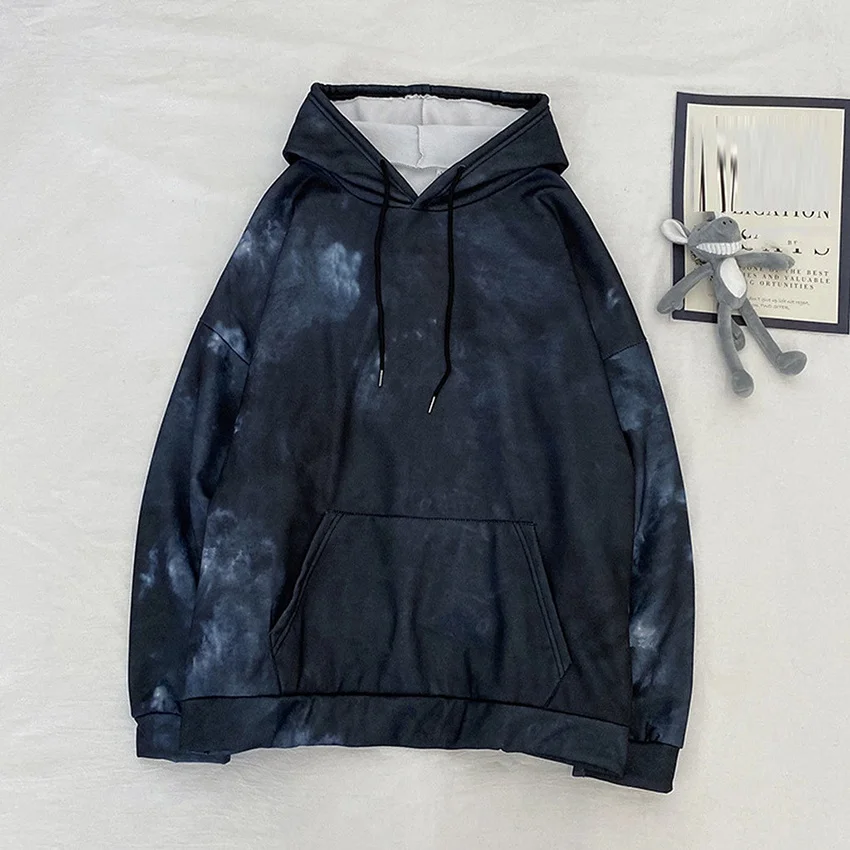 OEM Wholesale High Quality Neutral Oversize Pullover Tie-dye Hoodie Sweatshirts Mens Hoodies hoddies jumpers for men