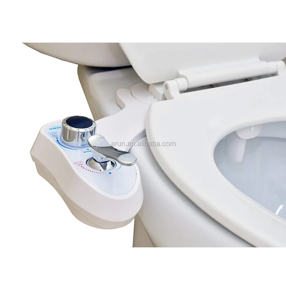 Dual Nozzles and Self Cleaning of toilet sanitary ware bidet with fresh  water