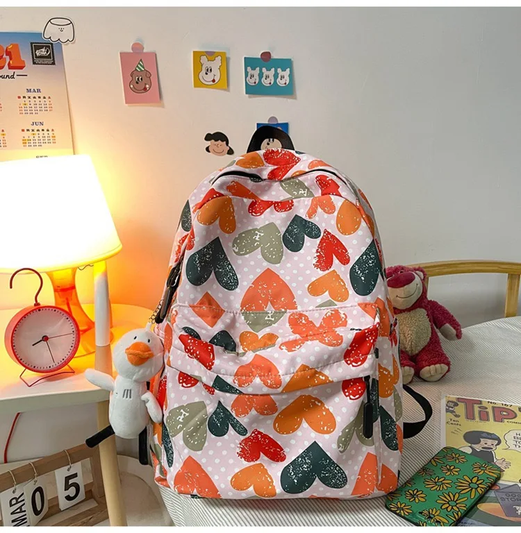 Fashionable Teens School Backpack Bags Youthful Backpacks Exquisite Backpacks for student for trip