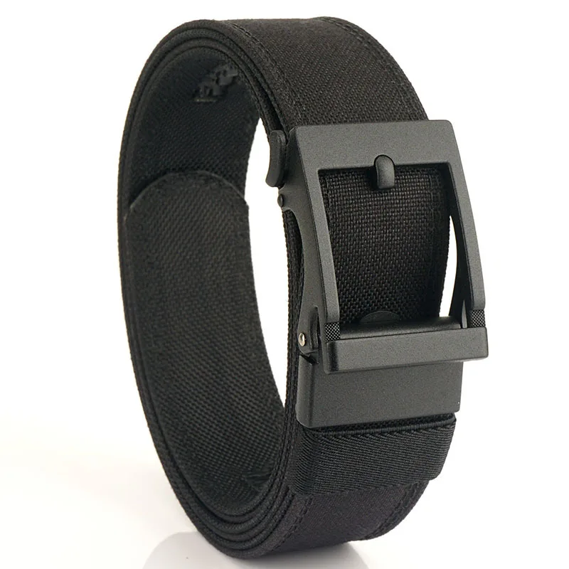 3.8 Double layer thickened tactical waistband Multifunctional automatic buckle upgraded Tactic belts for men