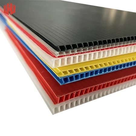 4mm Twin Wall PP Corrugated Coroplast board Plastic Sheet