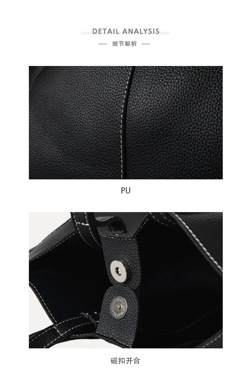 Large Capacity West Hobo Bags for Women Soft Leather PU Shoulder Purses and Handbags Tote Handle Bag