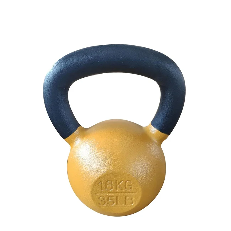 WellTrust wholesale kettlebell cast iron kettlebell hex iron free weights