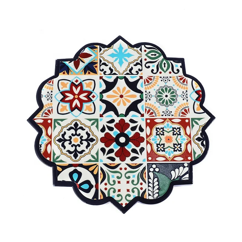 Hight Quality Absorbent Ceramic coaster Dropshipping HD Printing Custom mdf coasters for coffee cups Eco-friendly Drink Coaster