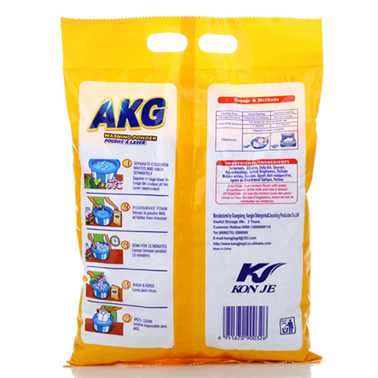 OEM Washing Powder Factory Near Canton Fair  High Foam Soap Powder Detergent