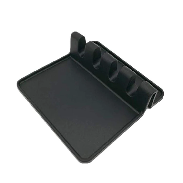Heat Resistant Silicone Spoon rest Spoon Holder Kitchen Utensil Rest Spatula Holder