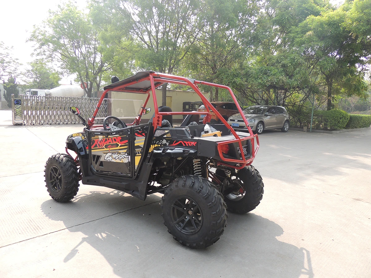 wholesale factory China cheap street legal shaft drive side by sides 4x2 250cc utv dune buggy off road utility vehicle