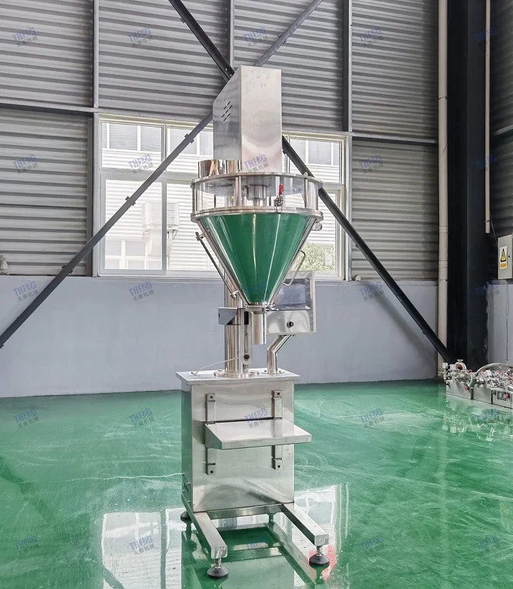 Best Quality chemical powder filling machine for bottle product