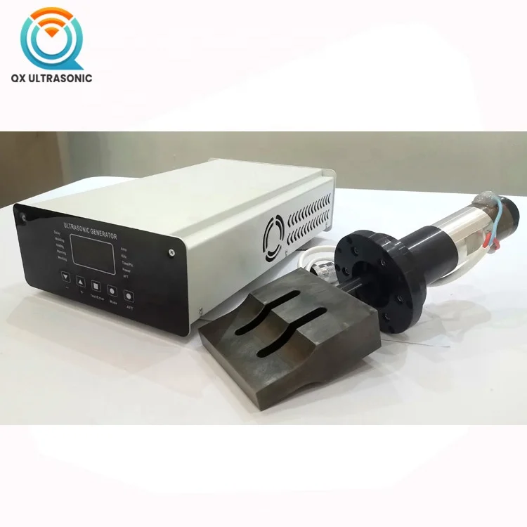 Full Automatic Digital 20khz Welding Generator Horn Transducer For Ultrasonic Mask welding Machine