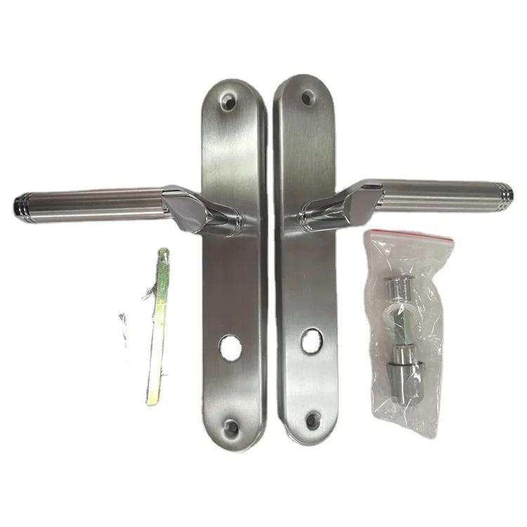 stell 65000492  Back Plate New Style Toilet Standard Stainless Steel Glass Door Handle