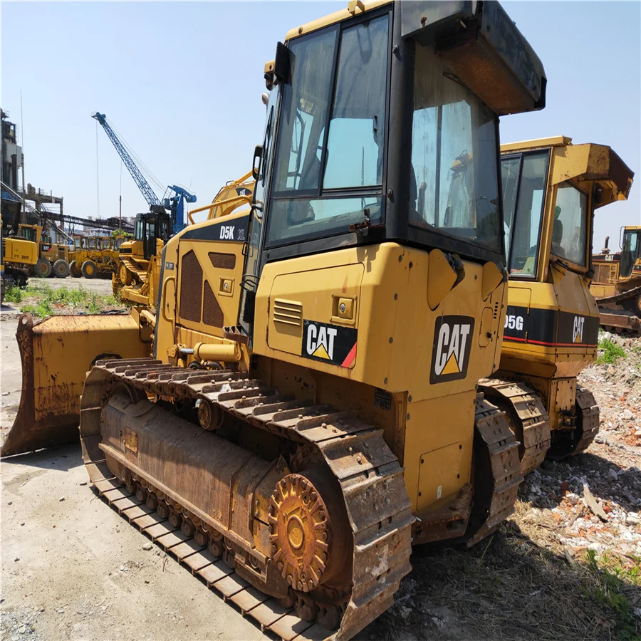 100% Japan Original engine and color Caterpillar Brand Bulldozer D5K Triangle track