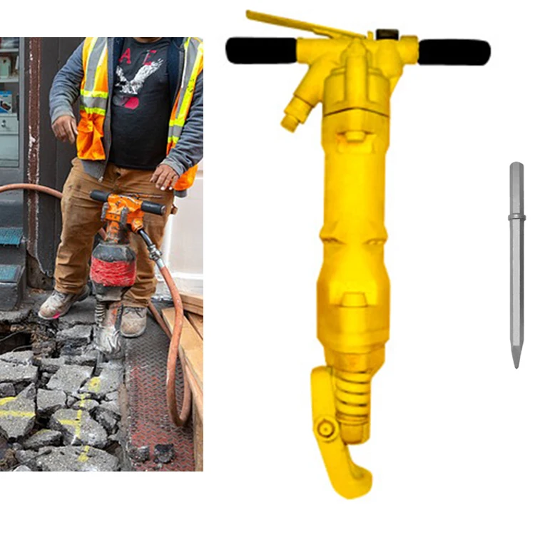 Portable use Jack hammer high efficient pneumatic tools for Clients in Peru