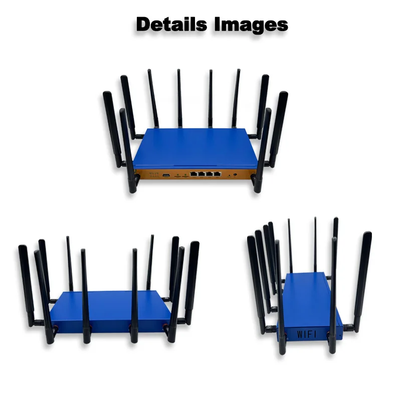 Dual SIM Card Router 5G Modem Wifi6 1800Mbps 802.11Ax 4G 5G Wireless Router Support IMEI TTL Change