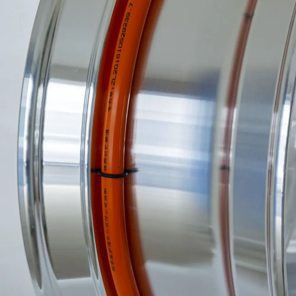 
forged aluminium alloy 9*22.5 upgrade wheel hub for suction truck 