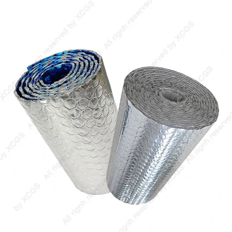 Reflective Aluminum Foil Heat Fire Resistant Bubble Roof Insulation For Building,Bubble Insulation Foil Roll