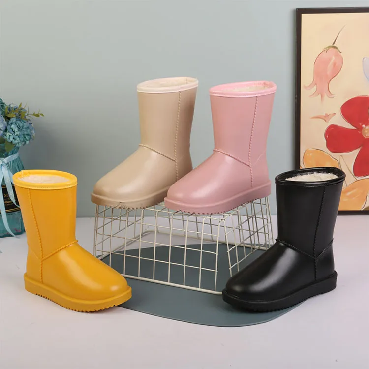 Good quality fashion outdoor boot plush snow boots designer boots kids