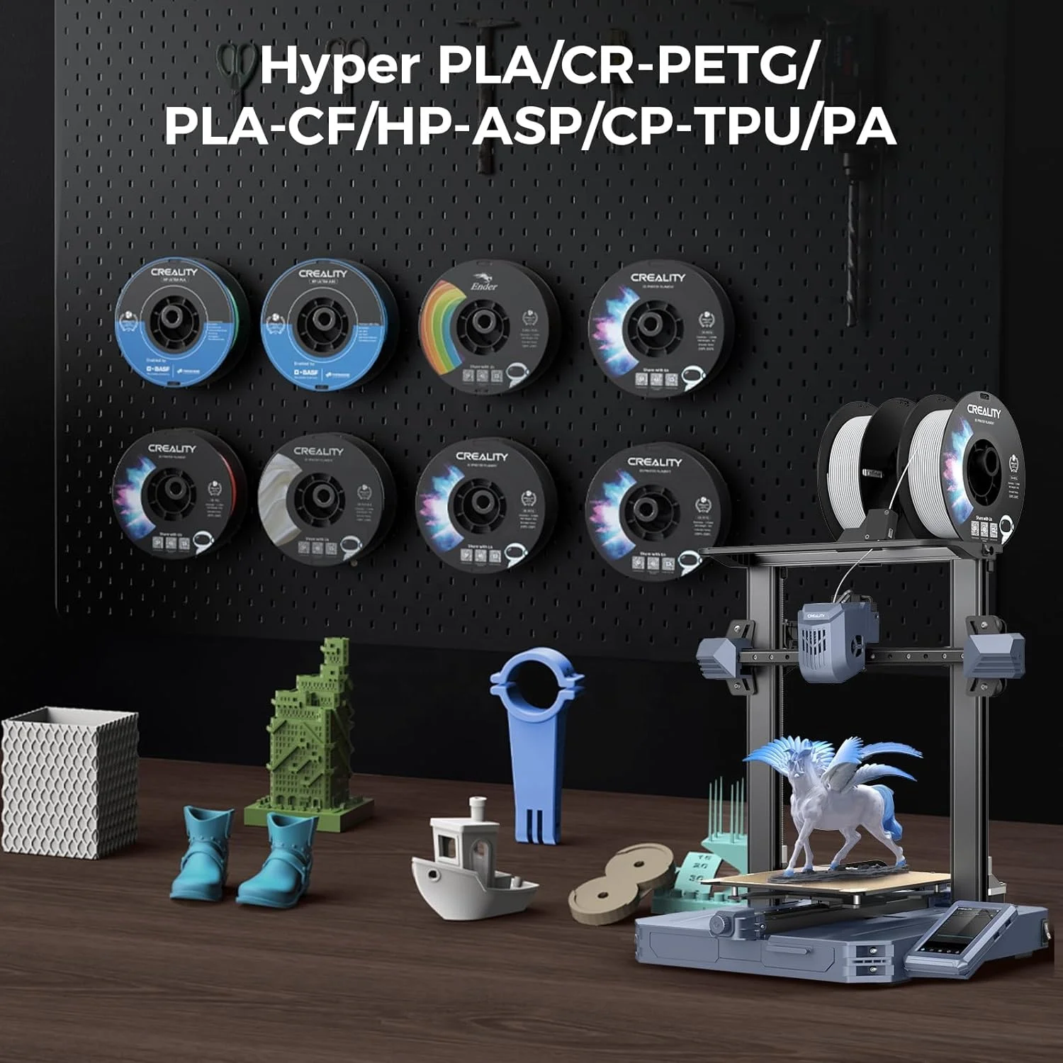 Original CR-10 SE Industrial All Metal Structure Max Print Speed 600mm/s Linear Guide FDM 3D Printer