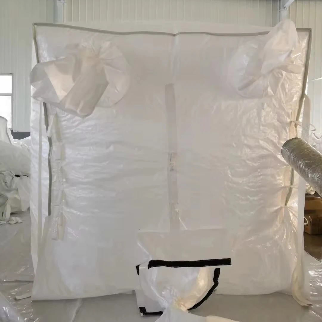 Dry Bulk Container Liner Bag for Cocoa Powder Coffee Beans Ocoaouette in 20ft Transport