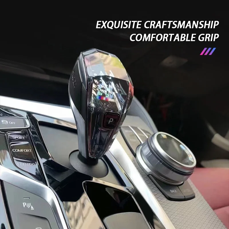New Customized Car Interior Accessories Crystal Handle Gear Shift Knob For BMW 6 Series 6GT G32 F06 F12 F13 2011-2019
