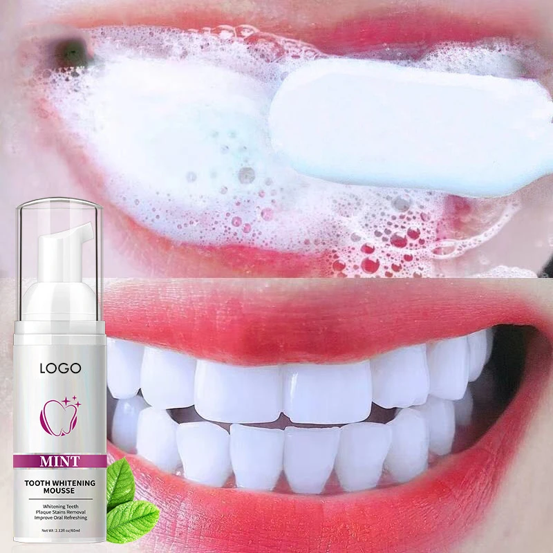 Wholesale Professional Private Label Wash Tooth Teeth Cleaning Whitening Mousse/Toothpaste/Foam