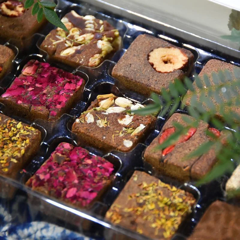 OEM Individual Bags packing Brown Sugar Tea Cubes lump honey sugar candy