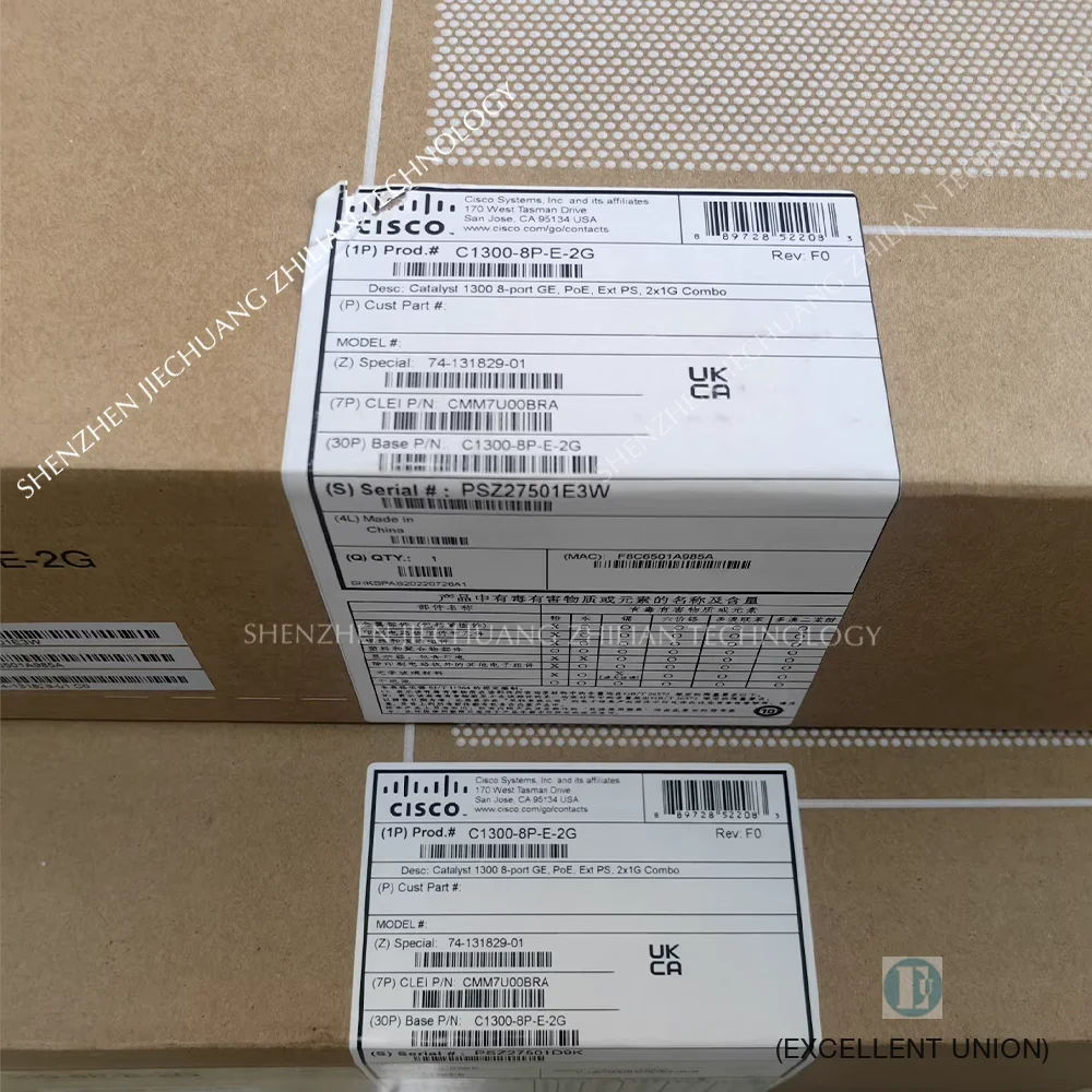 Новинка лидер продаж C1300-8P-E-2G серия C1300 8-портовый гигабитный коммутатор Ethernet сетевой доступа