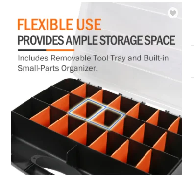 Tool Storage Organizer Master ABS Material Tool Box / Organizador