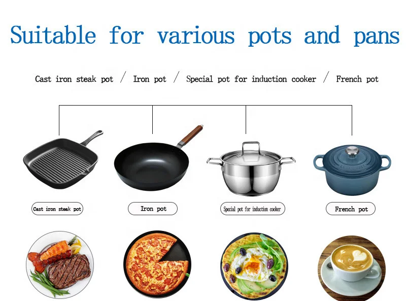 OPUR 220V multi-function 4 burner induction cooker cooktop built in touch control induction stove