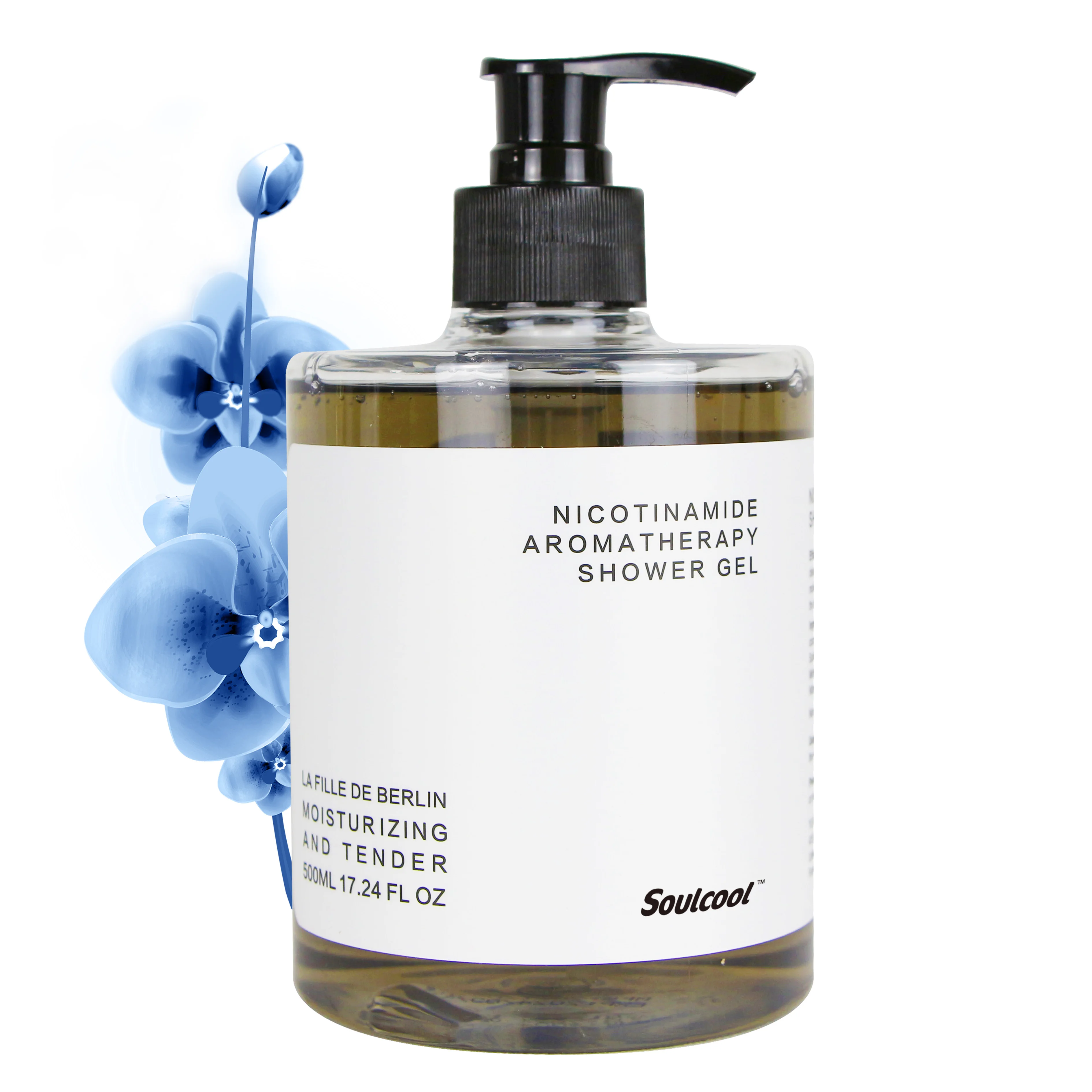 Soulcool nicotinamide aromatherapy shower gel 500ml