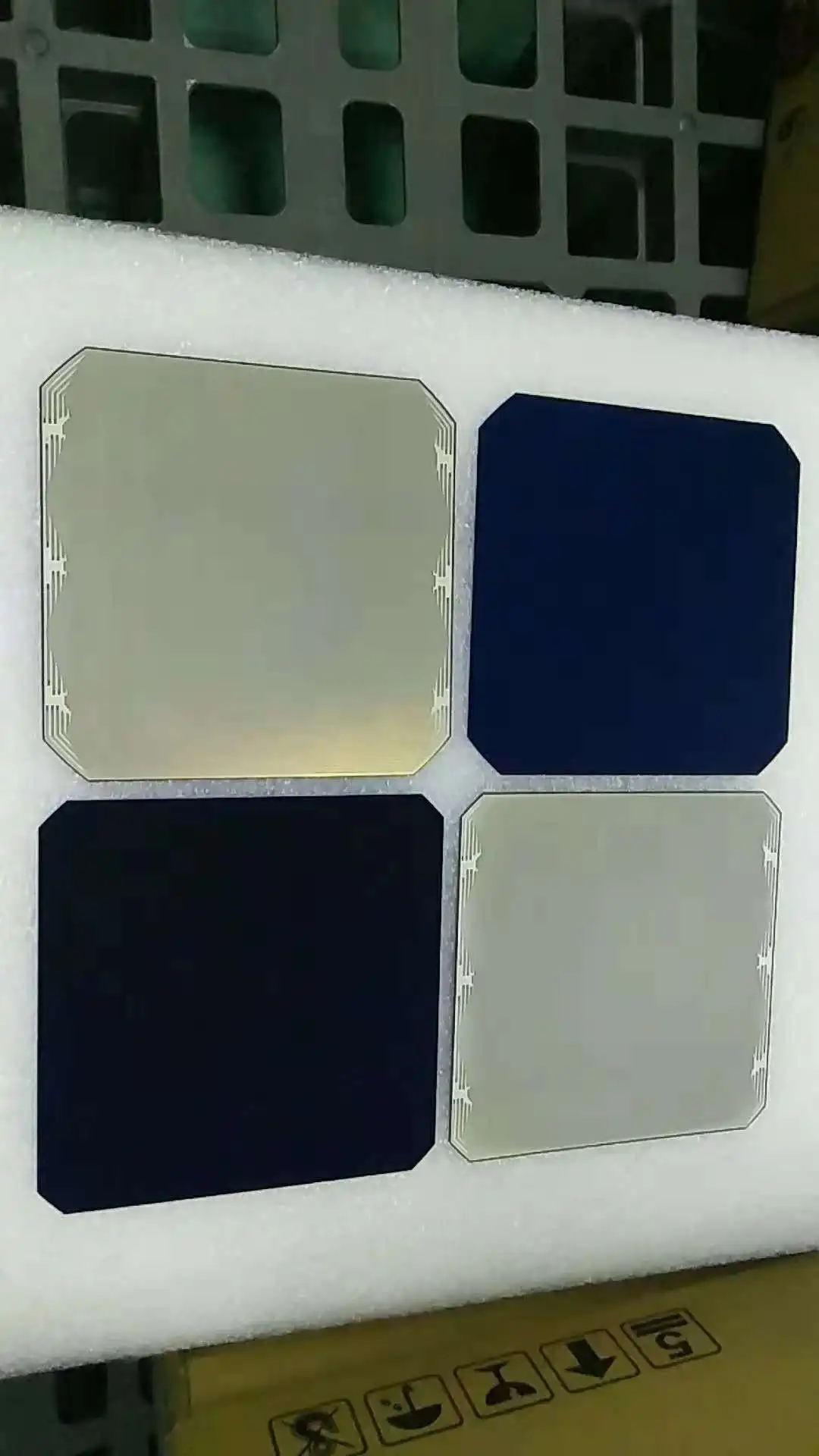 Taishine 2024 High Efficiency 3.5W Sunpower C60 Maxeon Solar Cell Hot Selling 125*125mm Silicon for Solar Panels