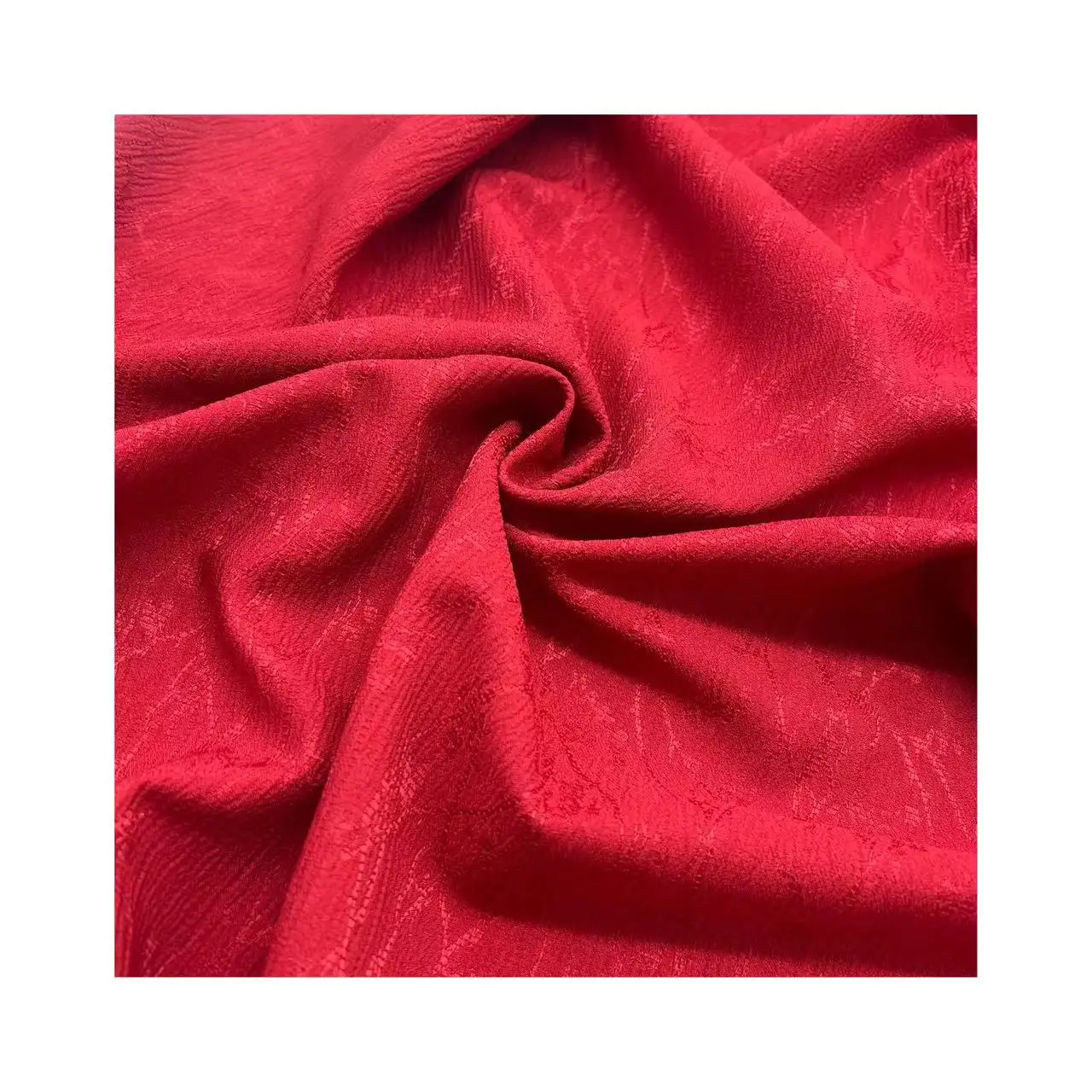 red  fabric  new Chinese style jacquard fabrics for engagement cheongsam  100 polyester soft fabric