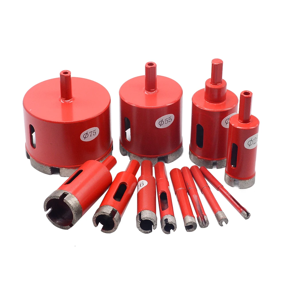 1PC 6-25mm Marble Opener Diamond Core Bit Hole Saw Drill Bit For Marble Granite Brick Tile Ceramic  Concrete Drilling